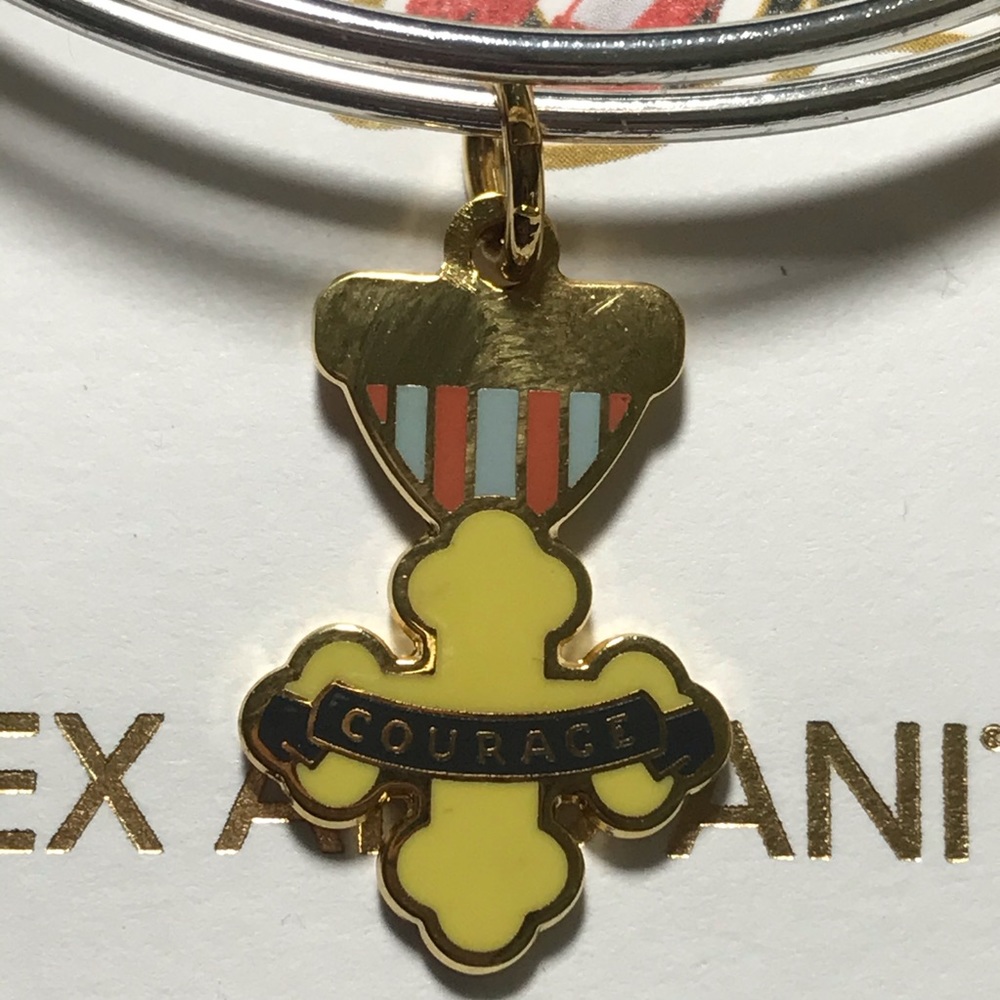 NWT ALEX & ANI wizard of Oz courage lion bangle - Picture 3 of 3